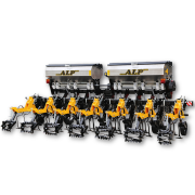 Cultivator / prasitoare ALP 7 sectii 2×330 litri cu fertilizare INOX