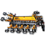 11. Cultivator / prasitoare ALP 9 sectii 1×900 litri cu fertilizare cadrul rabatabil