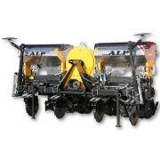 Semanatoare plante prasitoare ALP 4 randuri 2×200 litri INOX