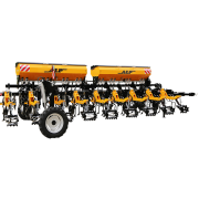 Cultivator / prasitoare ALP 9 sectii 2×500 litri cu fertilizare si carucior de transport