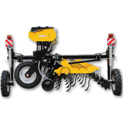 Cultivator / prasitoare ALP 9 sectii 2×500 litri cu fertilizare si carucior de transport