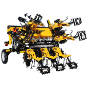 Cultivator / prasitoare ALP 7 sectii 1X600 litri cu fertilizare cadrul rabatabil
