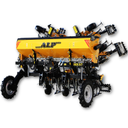 Cultivator / prasitoare ALP 7 sectii 1X600 litri cu fertilizare cadrul rabatabil